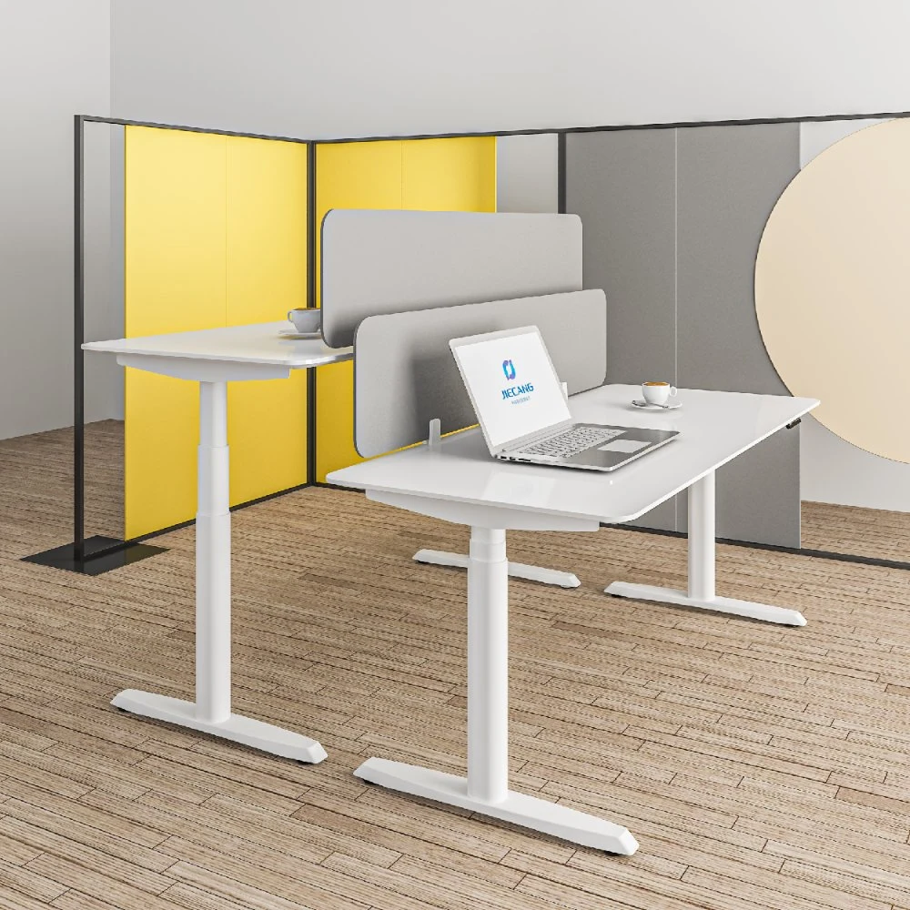 Metal Modern Jiecang Office Furniture with Adjustable Height Standing Desk Factory Price