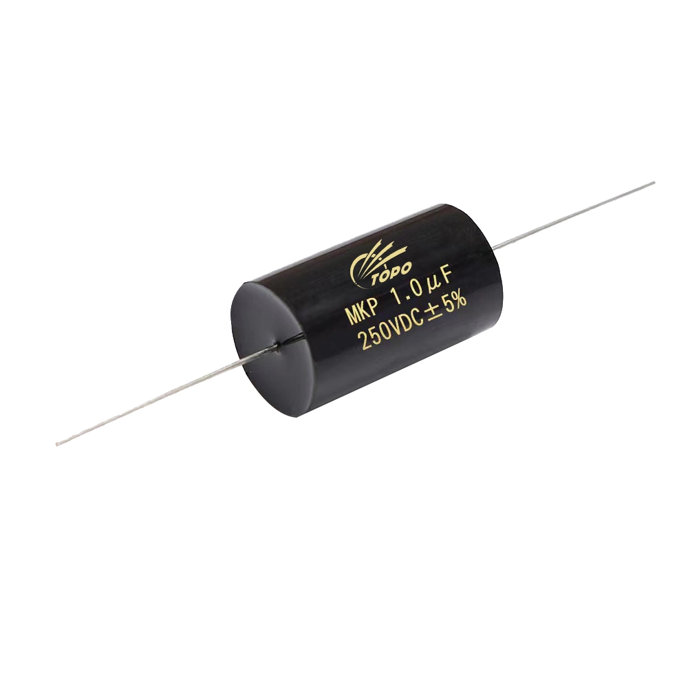 Electronic Component Speakers Metalized Film Capacitor with Flat Type (CBB20)
