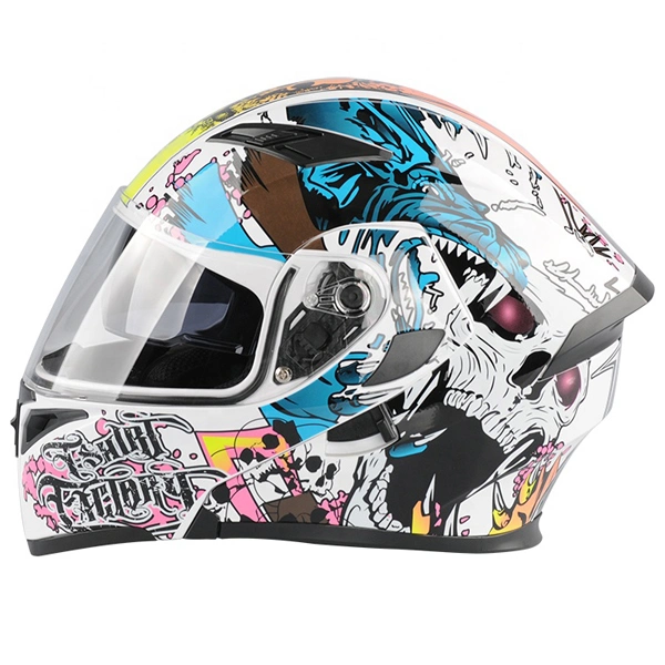 DOT FMVSS 218 carreras de motos de alta calidad casco modular