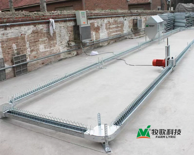 Poultry Farming Equipment 90 Degree Corner for Chain System