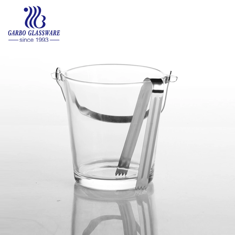 Wholesale/Supplier Glassware Clear Skull Face Whisky Ice Bucket Sets