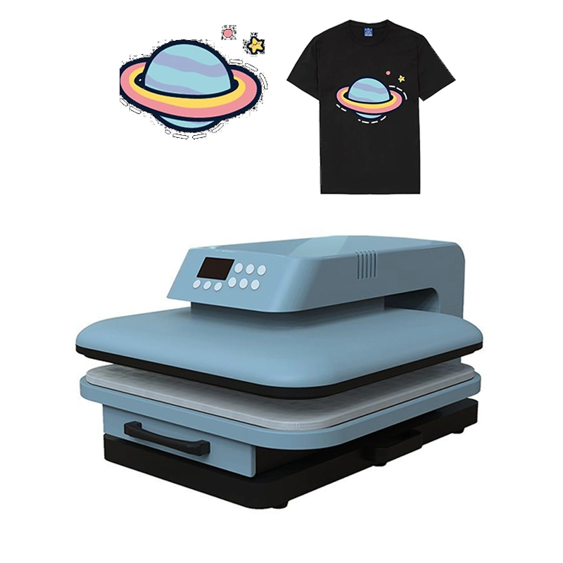 TECO Automatische Pressmaschine T-Shirt Heat Press Maschine 40 * 40cm 38 * 38cm Heat Platte