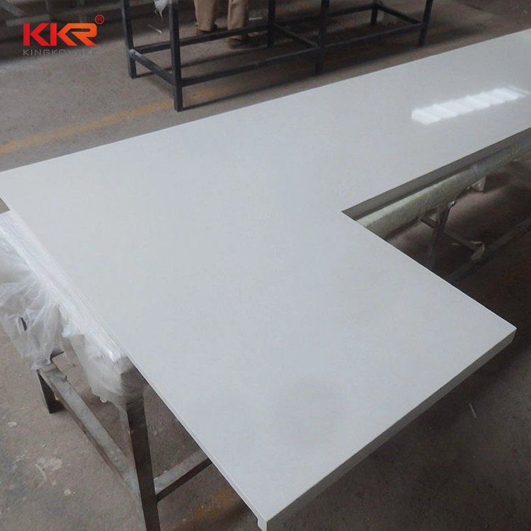 Custom Make Artificial Marble Countertop Solid Surface Bathroom Vanity Top