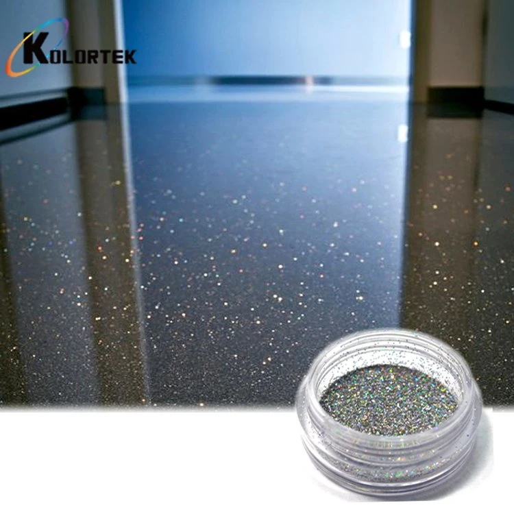 Manufacture Laser Glitter Craft Floor Glitter Powder for Decor