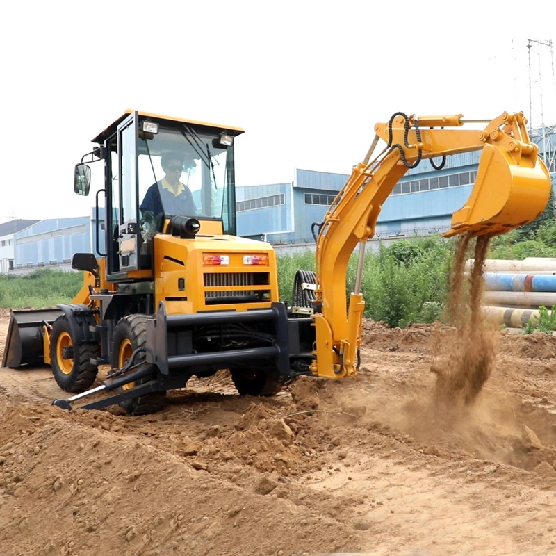 Enclosed Cab New Backhoe Loaders Prices Big with Attachments