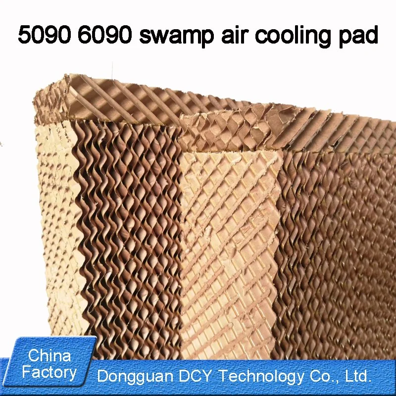 5090 6090 Multi-Size Cooling Refrigeration Dust Removal Water Curtain Wet Curtain Paper Wall Can Be Used for Environmental Protection Air Conditioning Internal