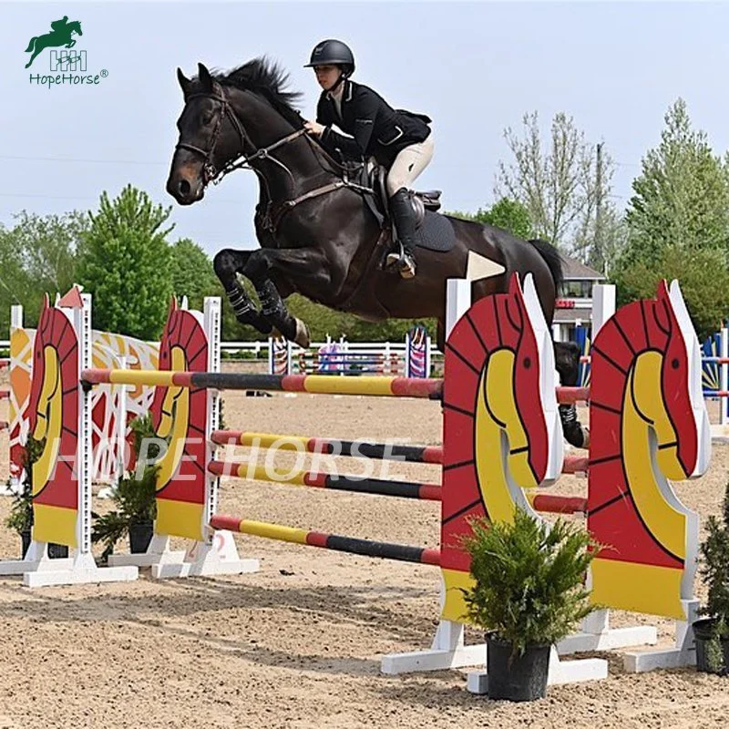 Horse Show Jumping usa alas Aluminium Saltar representa para la escuela salta