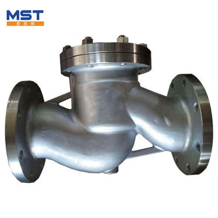 Cast Ductile Iron Lift Flange Check Valve for Water Oil Gas Industrial Gate Ball Butterfly Water Pipe Connector