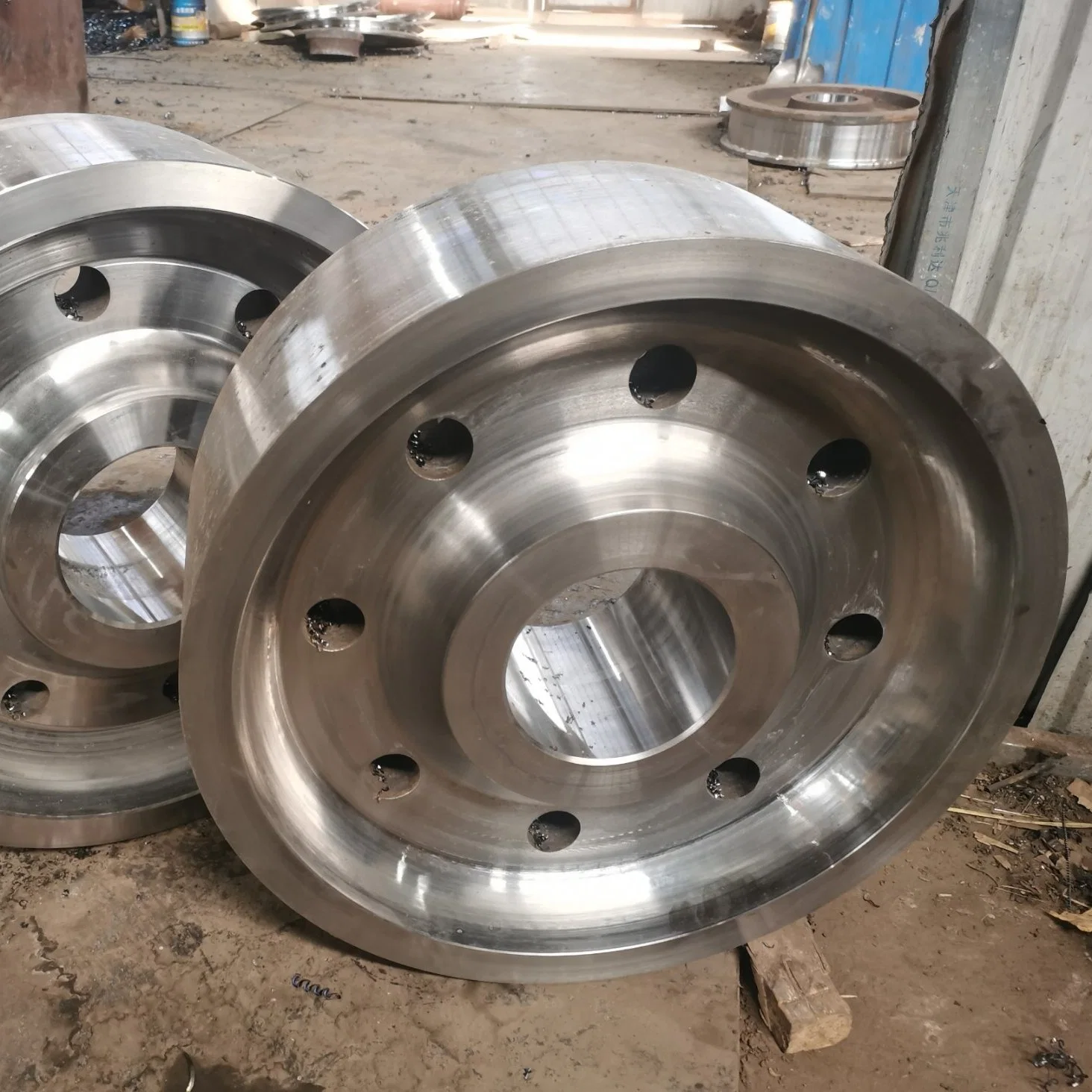 High Precision Wheel Forging Steel Wheels Overhead Crane and Crane Rail Wheel