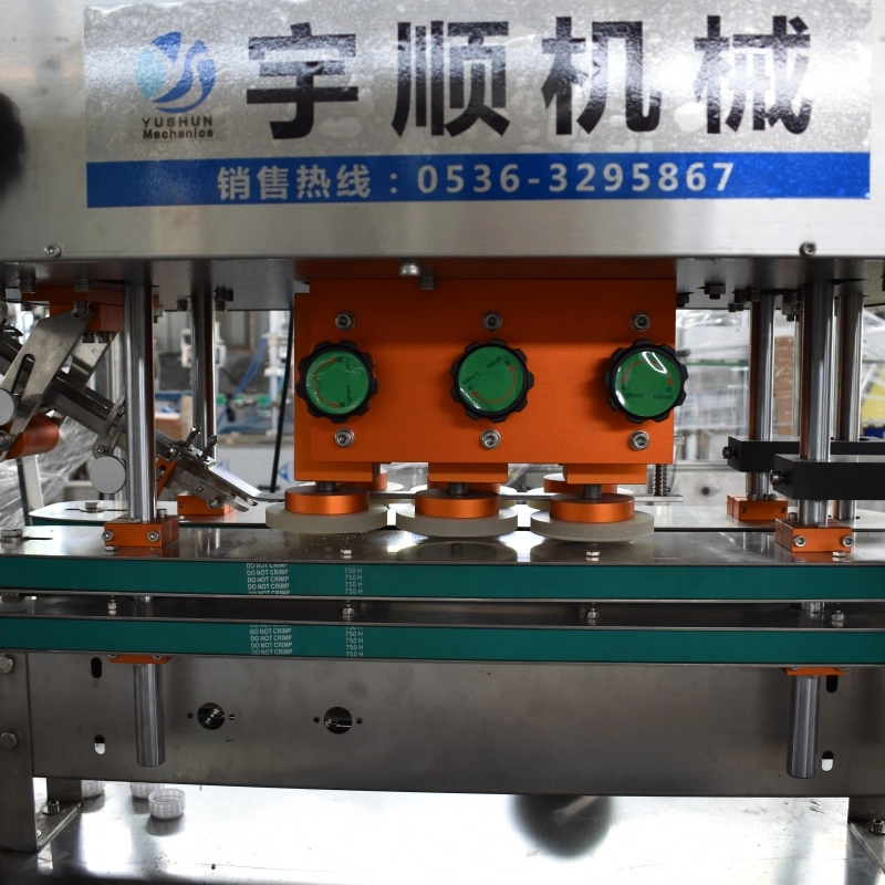 Linear Type Fully Automatic Capping Sealing Machine for Spray Cap, Pump Cap, Screwed Type Plastic Cap, Twist off Lug Cap