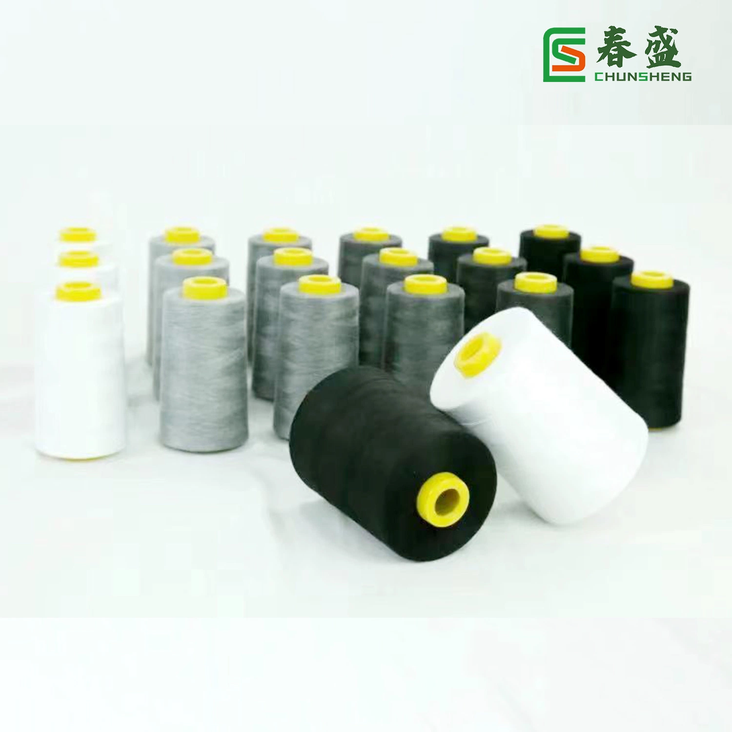 Sewing Thread 100% Polyester Filament Spun Yarn High Tenacity Sewing Thread