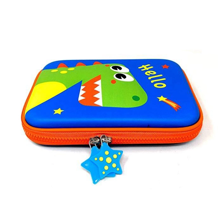 Custom Cute Waterproof PU Leather School Stationery Carrier Hard EVA Pen Case&Case for Sale