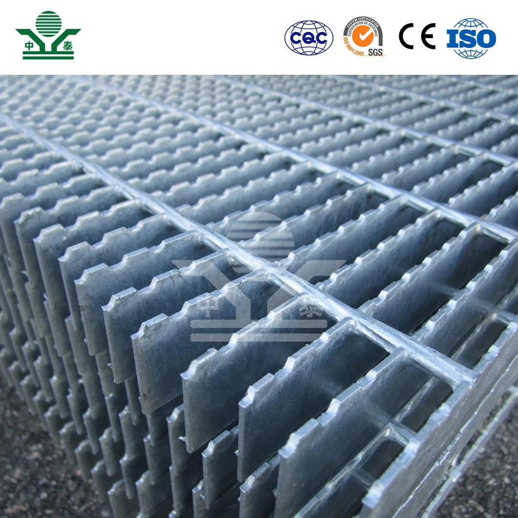 Zhongtai Heavy Duty Driveway Trench Drain China Manufacturing Perforated Metal Grating 2 Inch X 3/16 Inch Heavy Duty Floor Steel Grating