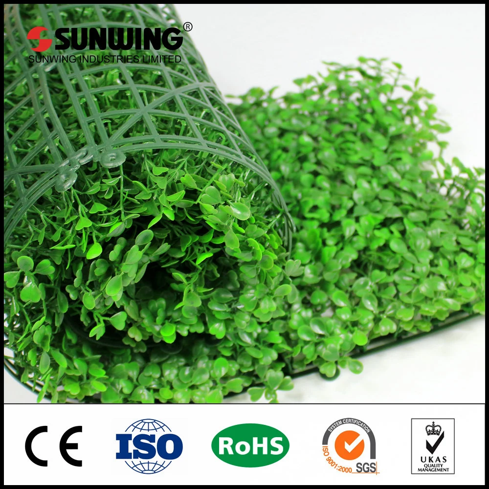 UV Resistant Anti-UV Artificial Boxwood Panel with SGS/Ce