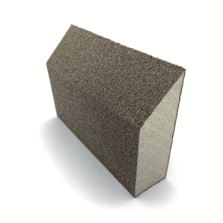 Beveled Edge Sponge Sanding Block Abrasive Grinding Sandpaper Sea Pad for Surface Polishing
