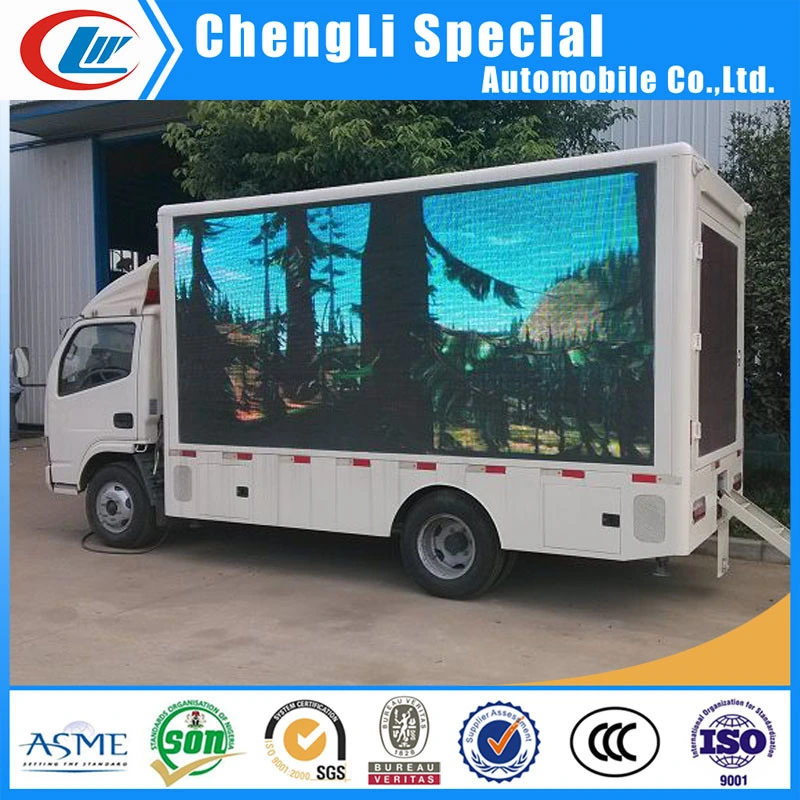 Outdoor LED Digital Advertisement Full Color Rolling Screen Truck for Sale