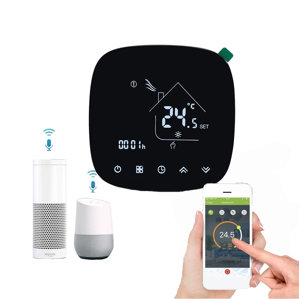 Hotowell New Design WiFi Tuya Smart Life APP Control Smart Digital Thermostat for Electric Water Heater