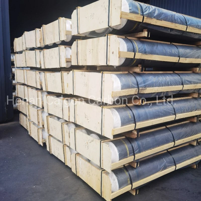 China Graphite Electrode for Welding Cast Steel UHP400mm