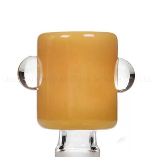 Modische Raucher-Set Orange Glas Cone Bowl Rauchen Zubehör Rauchen Wasserleitung