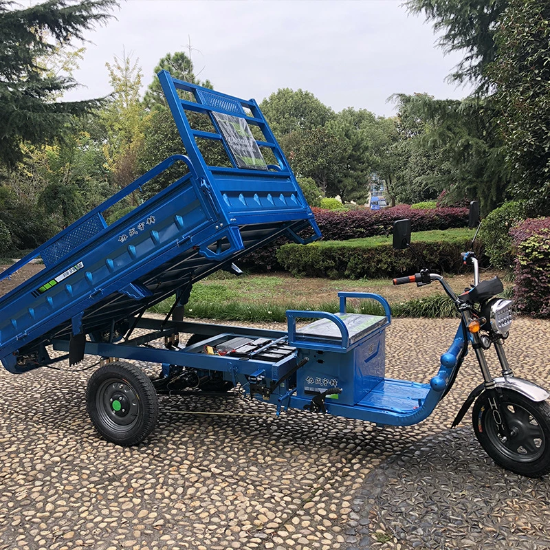 Triciclo de carga de 1200 W com cabina para triciclo de carga Express Truck Vendas de promoções de scooters elétricas