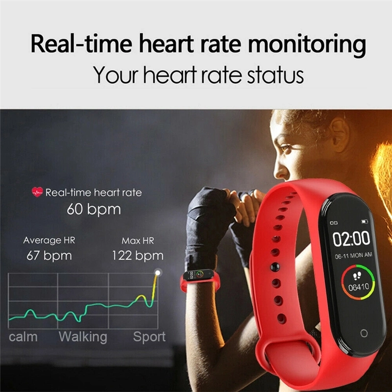 Sport Bracelet Wristband, Waterproof Bluetooth M3 Smart Watch with Blood Oxygen Monitor