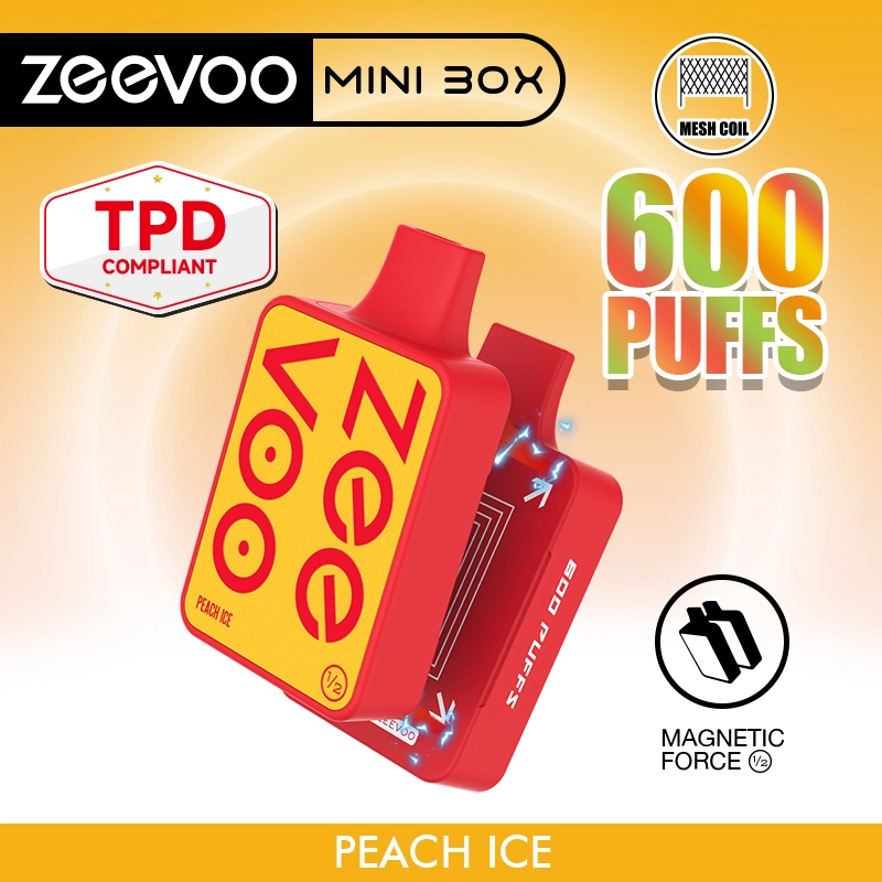 Original Factory Mayoreo Zeevoo Mini Box 600puff humo desechable Amazonia Precio barato VAPE E CIG Hookah