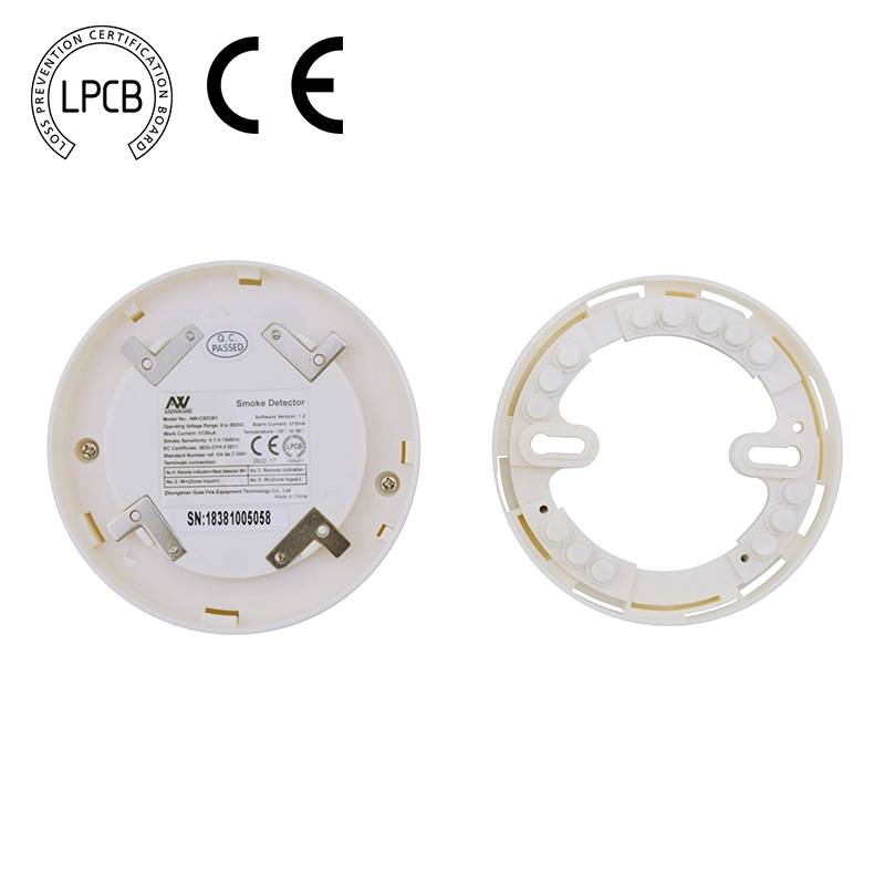 Approved 24V 2 Wire Lpcb Conventional Smoke Sensor