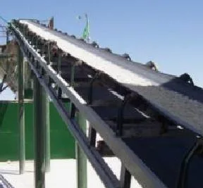 Belt Conveyor System with Steel Structure