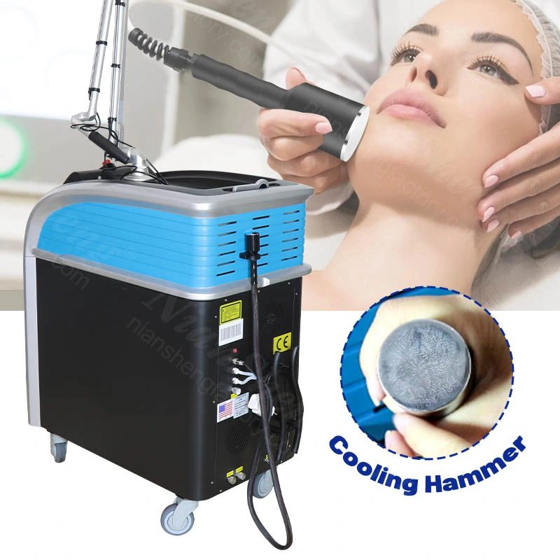 Vertical 2000W Picosecond Tattoo Removal Pigment Eliminate Beauty Device