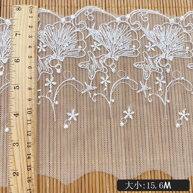 Spot Water Soluble Lace Mesh Cloth Computer Embroidery Decorative Children's Clothing Accessories