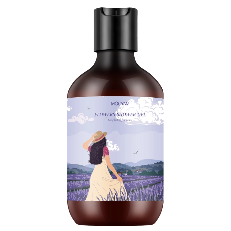 Mooyam Wholesale/Supplier Bath Product Moisturizing Body Wash Relaxing Soothing Refreshing Whitening Organic Lavender Perfume Shower Gel