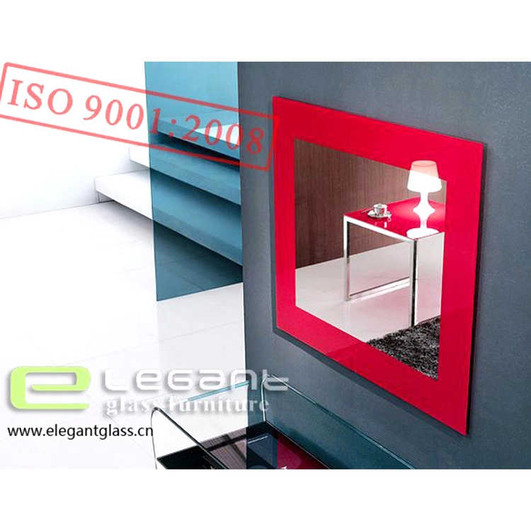 Glass Mirror With Painting -J04