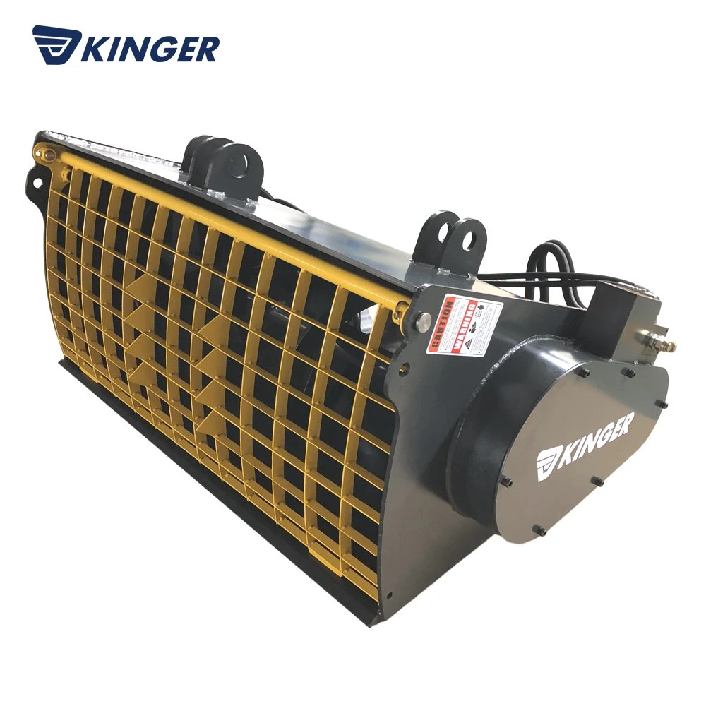 Kinger 2023 New Design Heavy Load Automatic Unloading Cement Mixer Home Use Construction Use Excavator Loader Attach