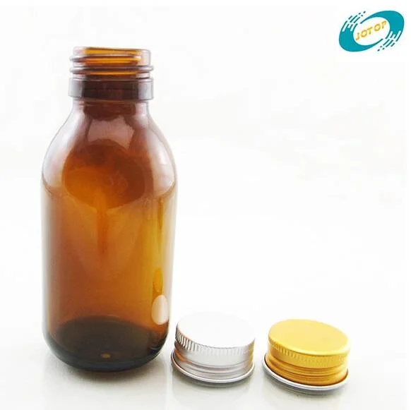 60ml 100ml 125ml Amber Oral Liquid Syrup Medicine Glass Bottle