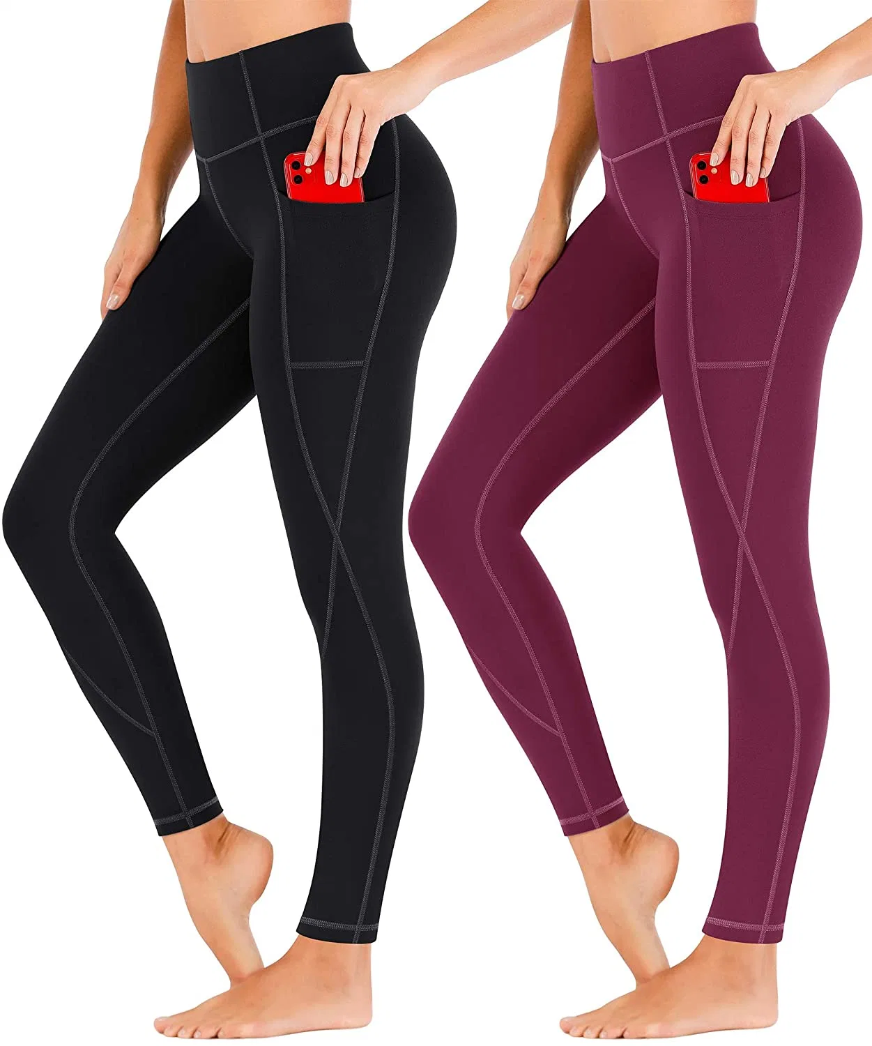 Polyester Clothing Leggings Sportswear Yoga Pants for Woman