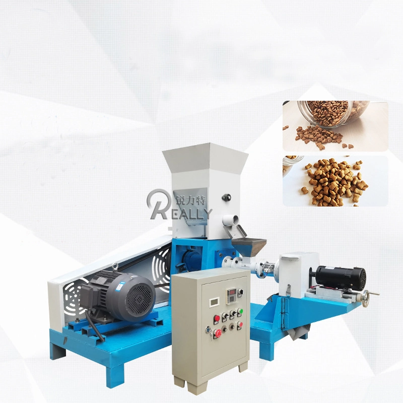 Automatische Hühnerfleisch Geflügel Rinder Tier Pellet Maschine Schwimmende Fischfutter Processing Extruder für Fisch-Futtermittel-Produktionsmaschine