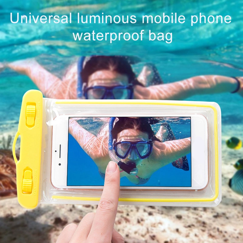 Großhandel Fabrik Universal Bunte Wasserdichte Handy-Tasche Custom Wasserdichte Handytasche aus PVC