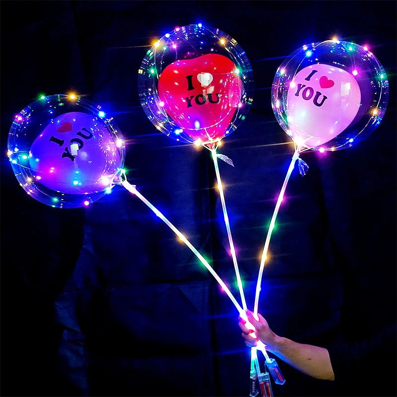 Garland Stand Rainbow Kit Air Pump Strip Halloween Fall with Base Halloween LED Number Letters Animals Happy New Year Balloon