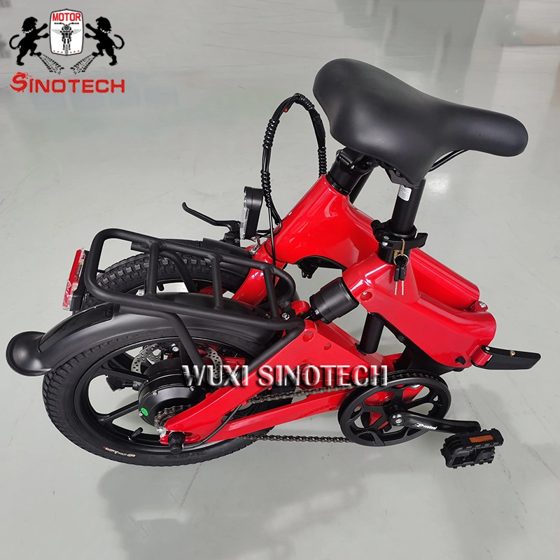 Fast Folding 14&prime; &prime; Electric Bike 25km/H 350W 36V 7.8ah Removable Lithium Battery European Hot Selling Electric Bike Folding Bicycle