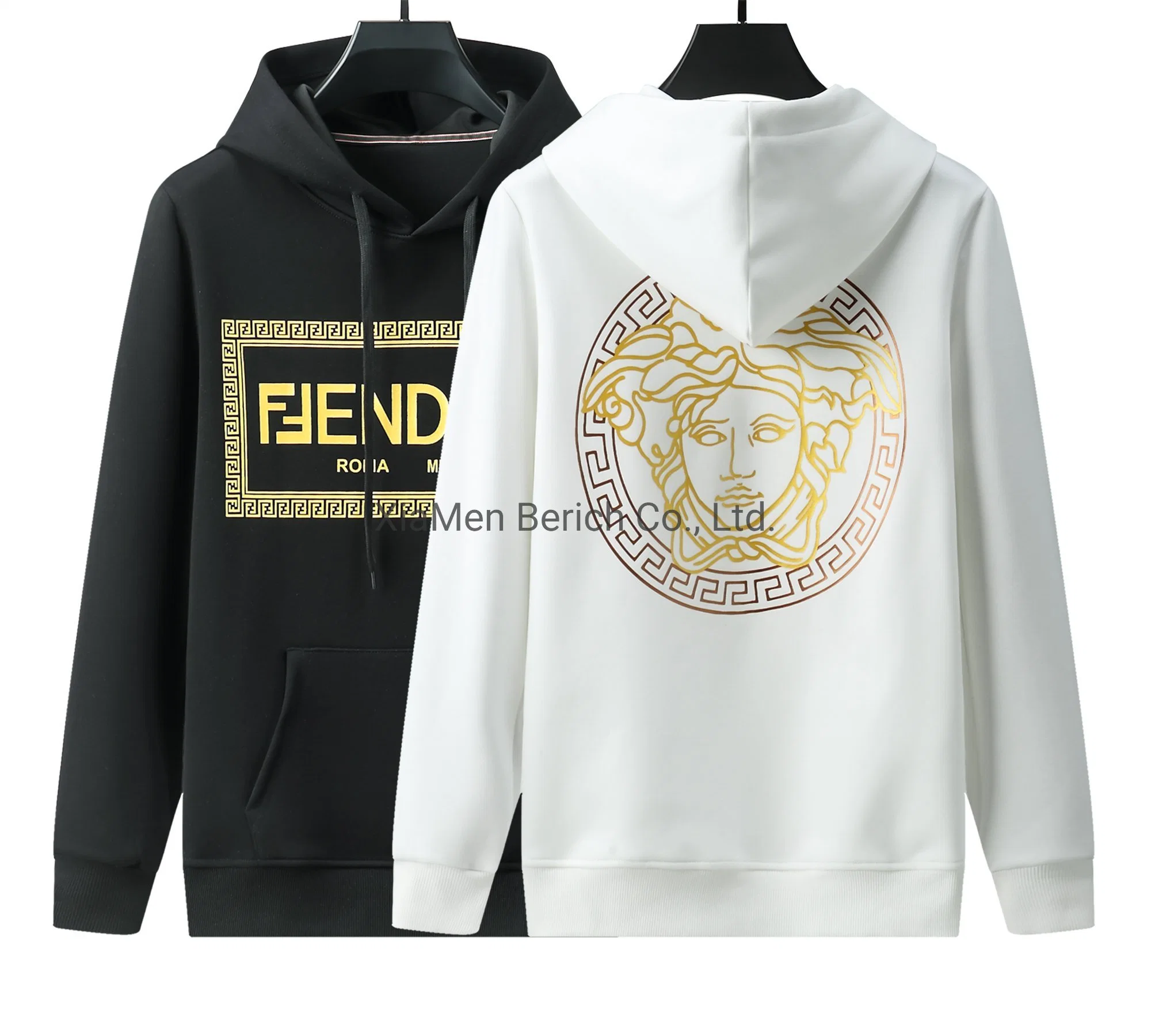 Replica Clothing China Factory Wholesale Custom Heavy Versace's Men Hoodies