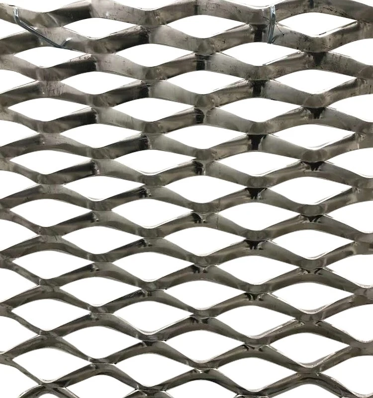 Decorative Netting Sheet Diamond Hole Wire Copper Expanded Metal Decoration Mesh