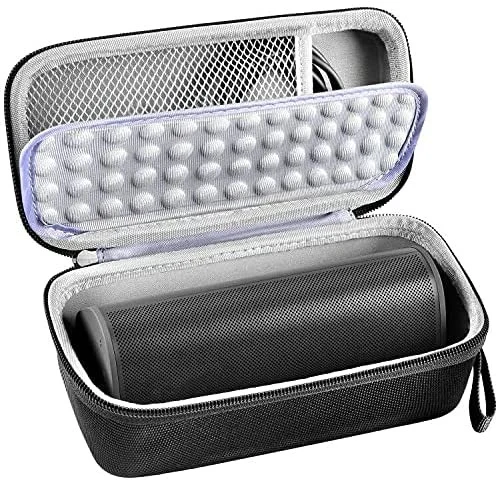 Bolsa de viaje portátil Zipper para altavoces inalámbricos resistente pero ligera Caja de caja rígida EVA