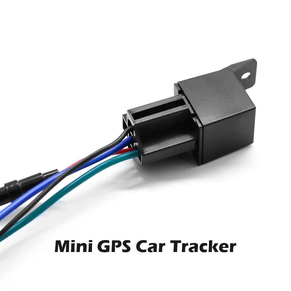 Mini Car Relay GPS Tracker GSM Locator dispositivo de seguimiento Anti-Theft GPS seguimiento de vehículos con seguimiento en tiempo real