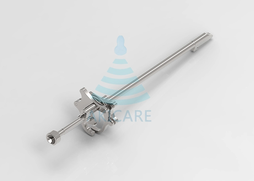 Ge E8c Stainless Steel Metal Biopsy Guide Needle Guide