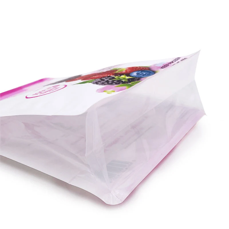 Customize Printed Series Frozen Fruit Stand up Bags Food Grade Pet PE Packaging Bags Eco Friendly Ziplock Pouch