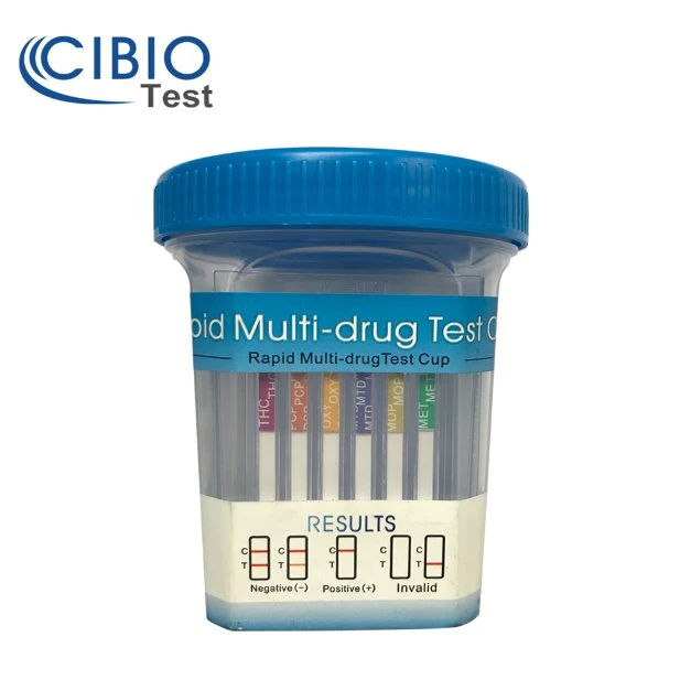 Copos de rastreio para teste de drogas múltiplas para teste de medicamentos domésticos