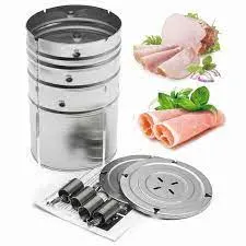 Stainless Steel Press Ham Maker Meat Fish Poultry Seafood Homemade Cookware Wbb15725