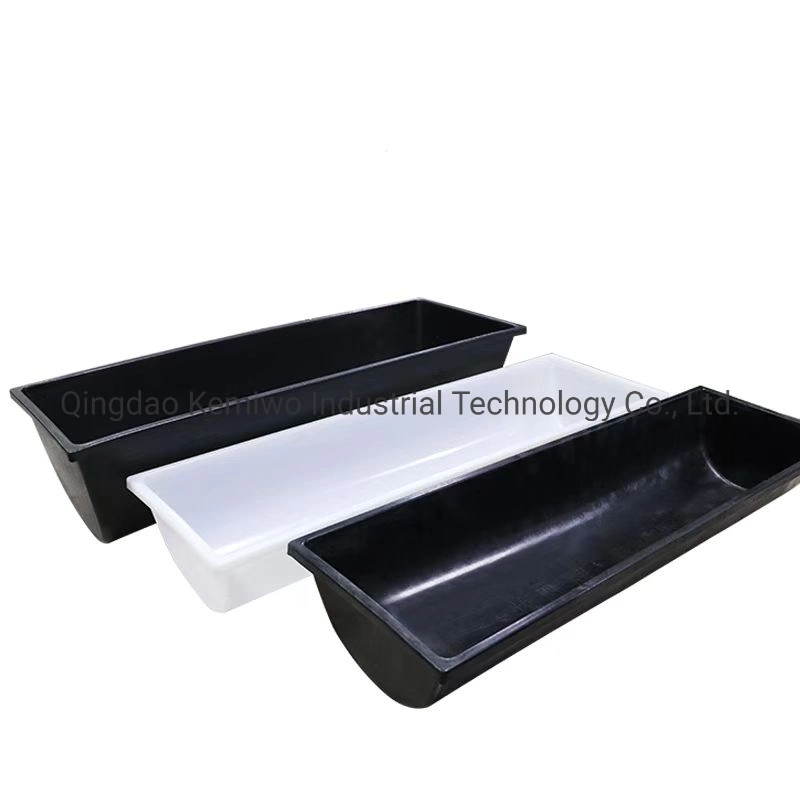 Flexible PP Livestock Feeders Tray Sheep Hay Feeder Automatic Goat Feeding Trough