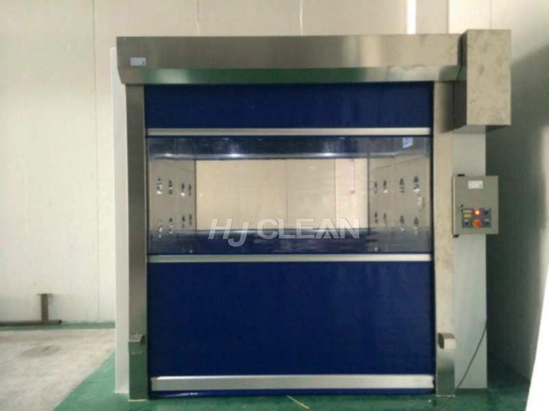 PVC Automatic Fast Rolling Door and Stainless Steel Double Swing Door with Roller Cargo Shower Manufacturer