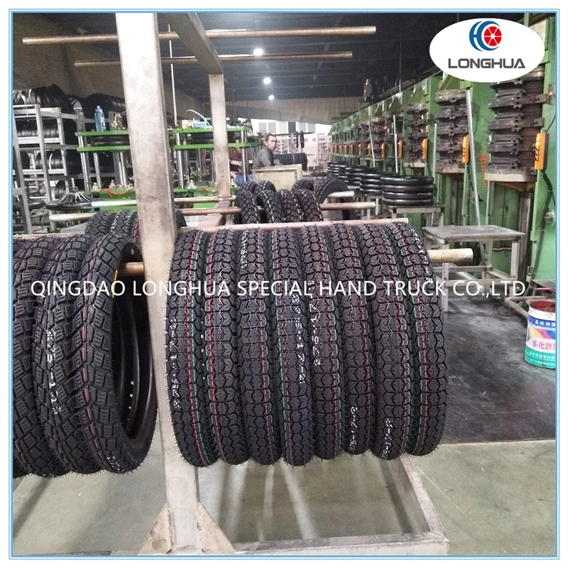 Natural Rubber Motorcycle Tyre with Special Pattern (2.50-16)